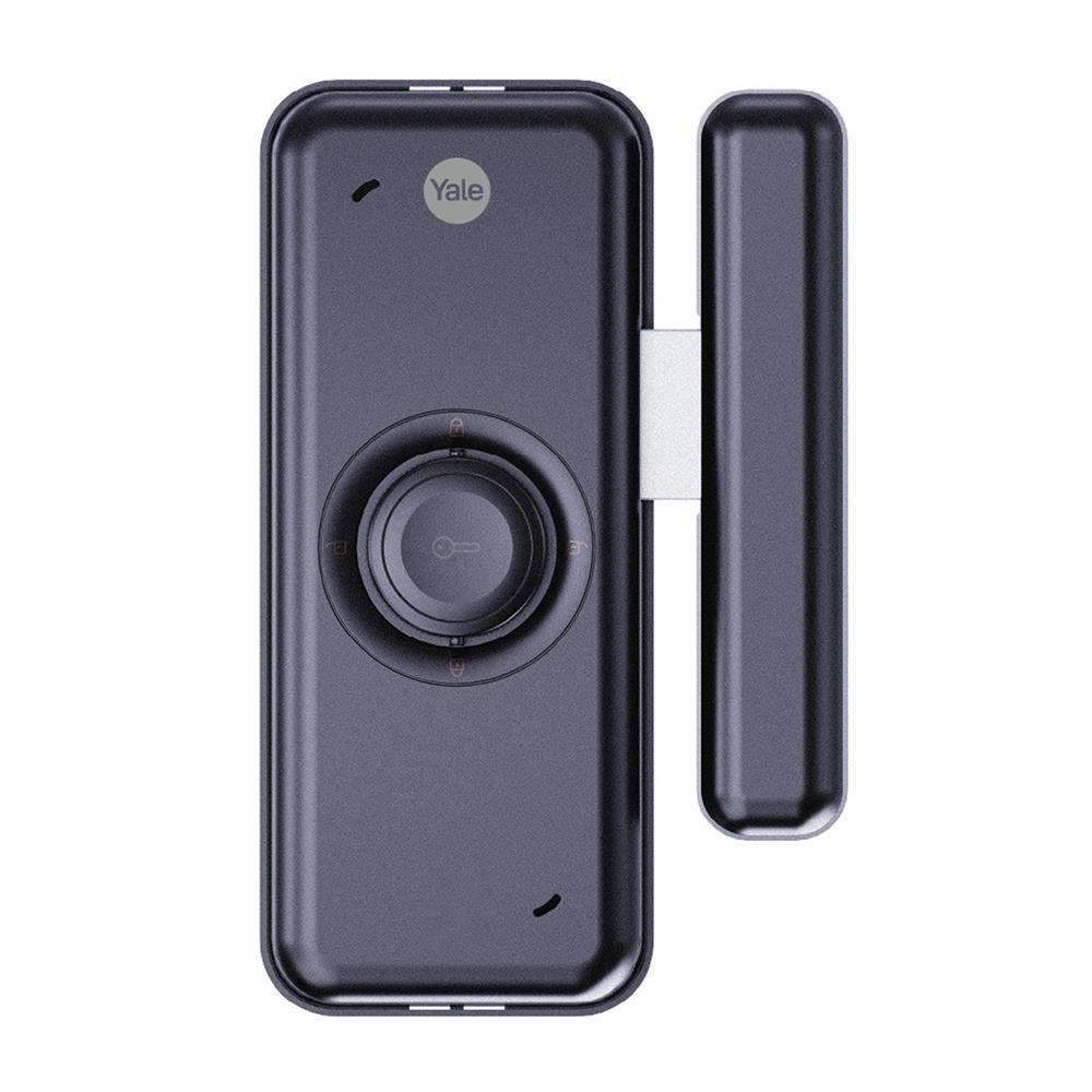 กลอนประตูดิจิตอล YALE BYYOU D สีดำ