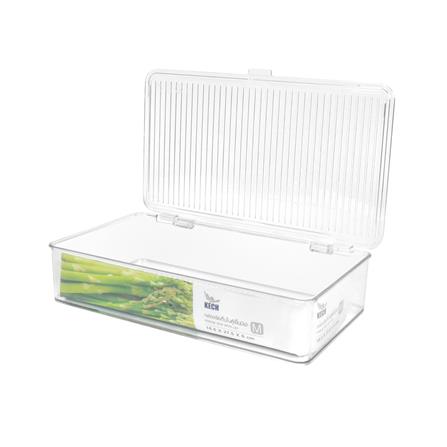 กล่องจัดเก็บในตู้เย็นมีฝา KECH CHILLY SIZE M 16.5X27.5X6 ซม._3