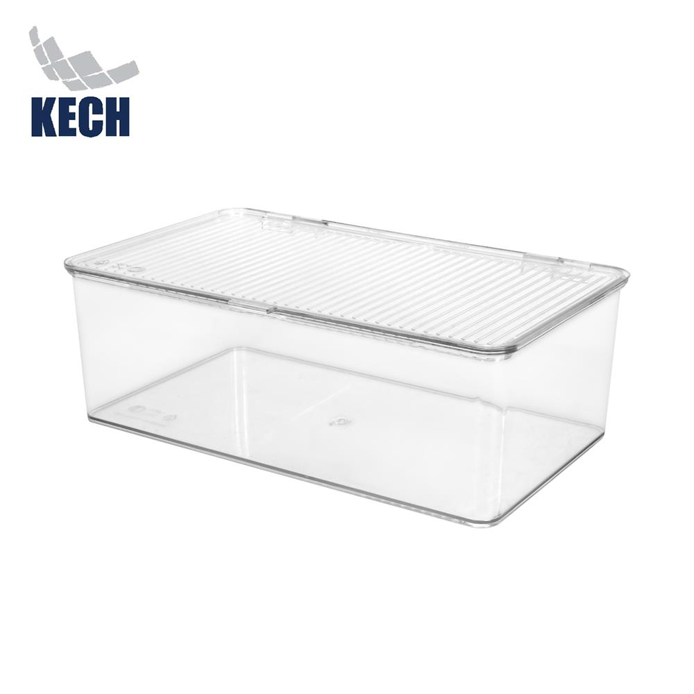 กล่องจัดเก็บในตู้เย็นมีฝา KECH CHILLY SIZE L 16.5X27.5X9.5 ซม._1