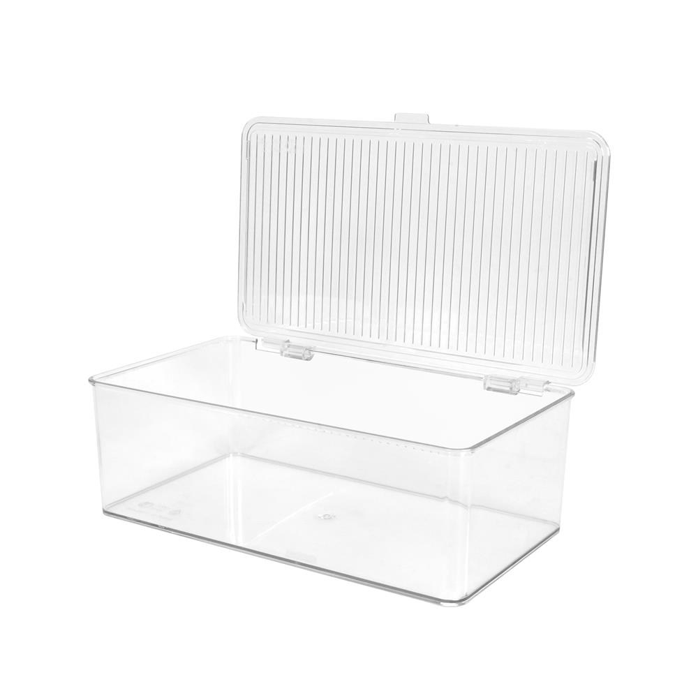 กล่องจัดเก็บในตู้เย็นมีฝา KECH CHILLY SIZE L 16.5X27.5X9.5 ซม.