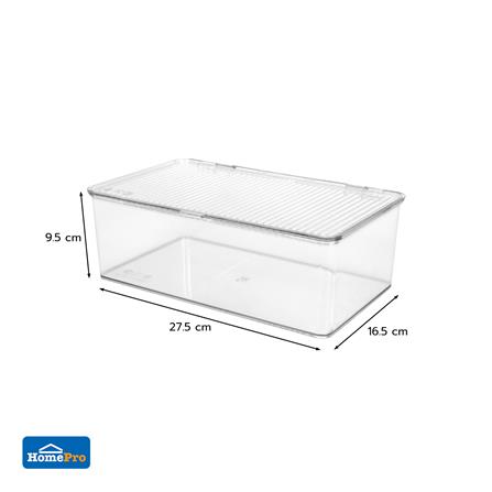 กล่องจัดเก็บในตู้เย็นมีฝา KECH CHILLY SIZE L 16.5X27.5X9.5 ซม._6