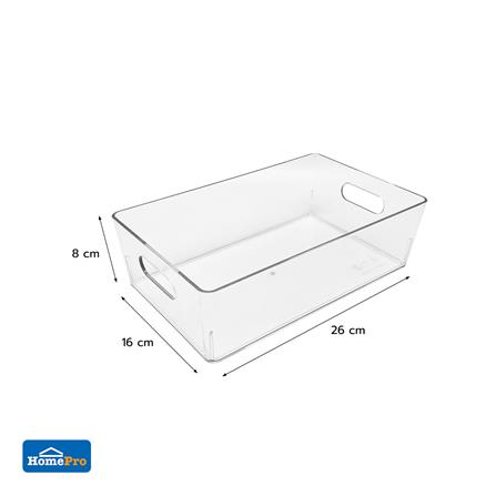 กล่องใสอเนกประสงค์ KECH NATTY SIZE M 26x16x8 ซม._7