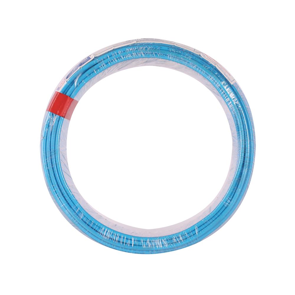 สายไฟ THW IEC01 BCC 1X4 ตร.มม. 50 ม. สีฟ้า