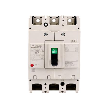 เซอร์กิตเบรกเกอร์ 3 โพล 3 เฟส MITSUBISHI NF250CV 200 แอมป์ 18 KA 380V_0