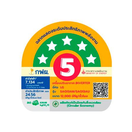 แอร์ผนัง LG SAQ13A.S11 12000 บีทียู อินเวอร์เตอร์_6