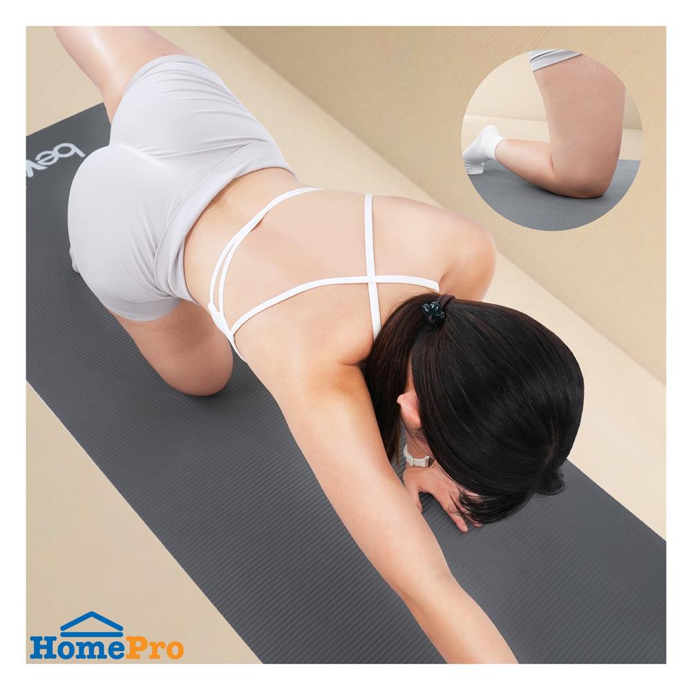 เสื่อโยคะ BEWELL G097171-F06-GY สีเทา