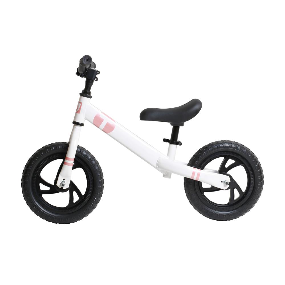 จักรยานทรงตัว 12 นิ้ว QITONG TN21B03 สีขาว/ชมพู