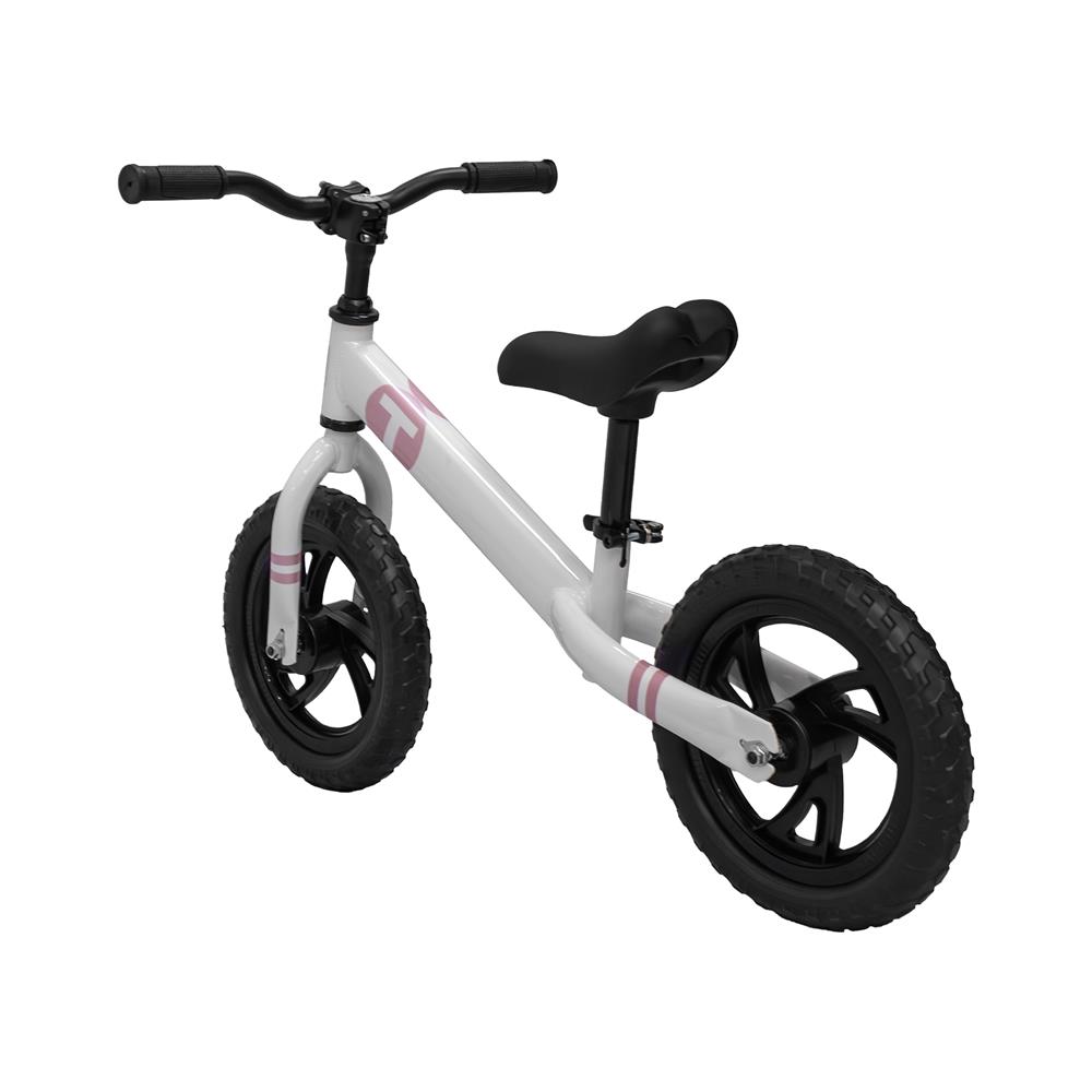 จักรยานทรงตัว 12 นิ้ว QITONG TN21B03 สีขาว/ชมพู