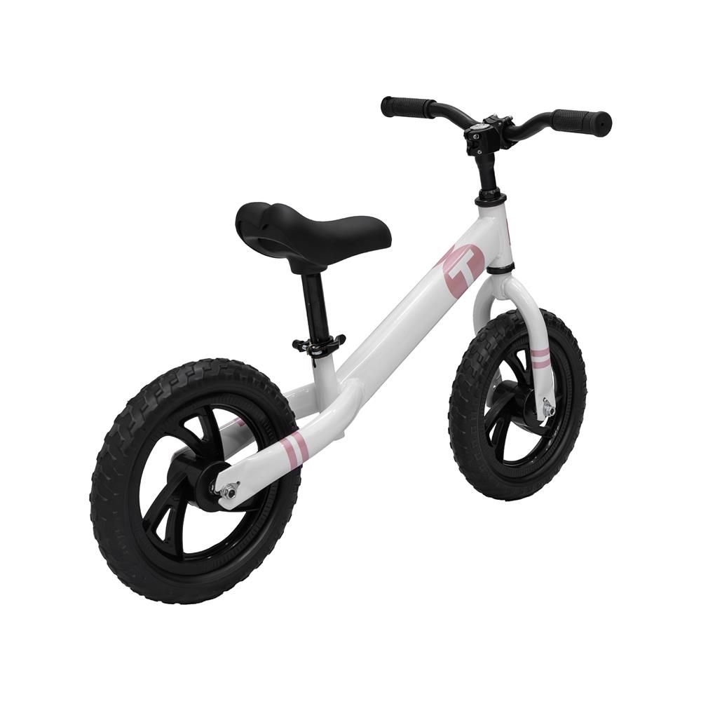 จักรยานทรงตัว 12 นิ้ว QITONG TN21B03 สีขาว/ชมพู