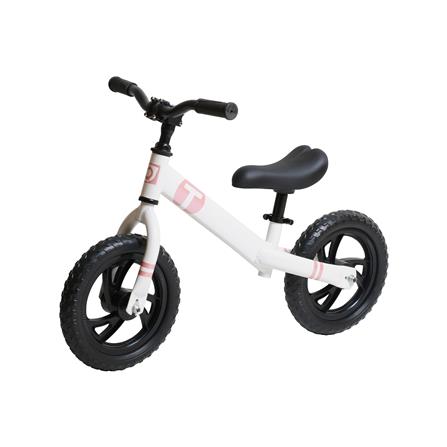 จักรยานทรงตัว 12 นิ้ว QITONG TN21B03 สีขาว/ชมพู_2