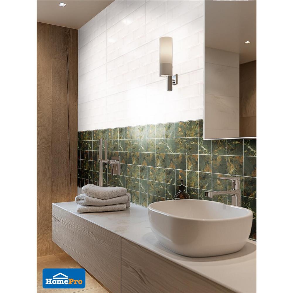 โมเสคพอร์ซเลน 30x30 ซม. TARA OASIS GREEN(98)