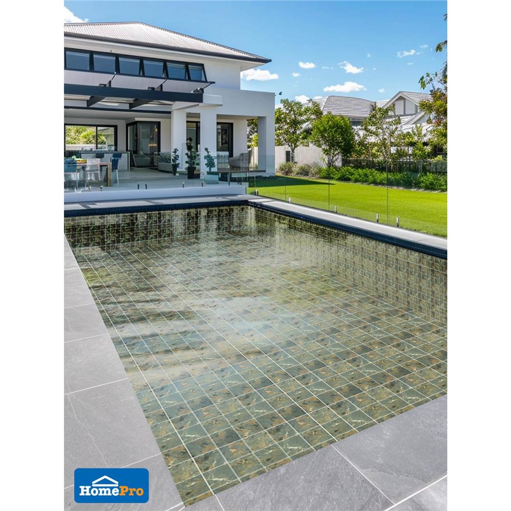 โมเสคพอร์ซเลน 30x30 ซม. TARA OASIS GREEN(98)