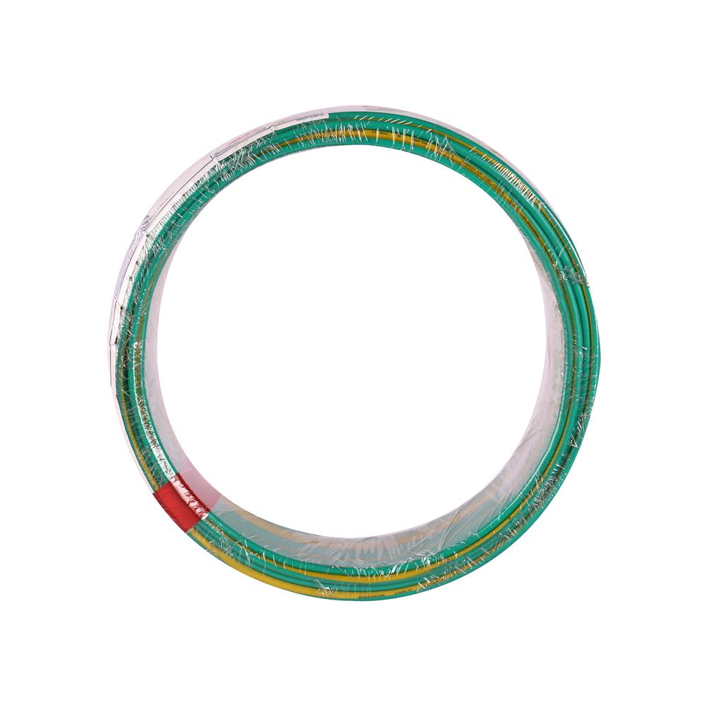 สายไฟ THW IEC01 BCC 1X2.5 ตร.มม. 50 ม. สีเขียว/เหลือง