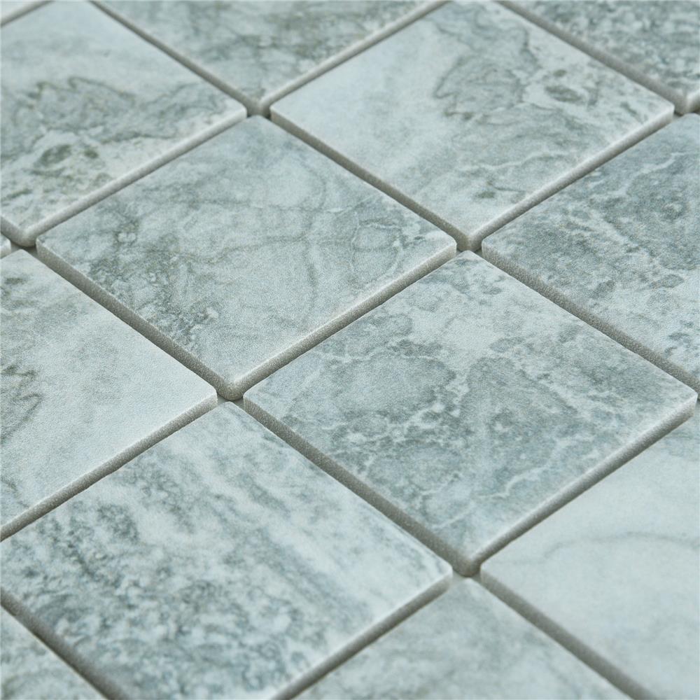 โมเสคพอร์ซเลน 30x30 ซม. TARA OCEAN MIST GREY