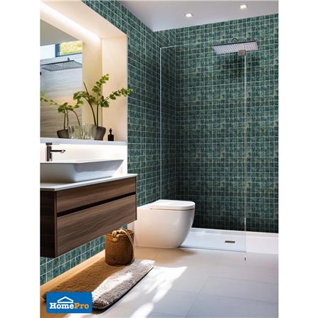 โมเสคพอร์ซเลน 30x30 ซม. TARA OCEAN MIST GREY_4