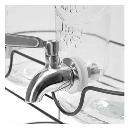 ขวดโหลแก้วมีก๊อกฝาสปริง KECH 3.8 ลิตร (2 ชิ้น/ชุด)_2