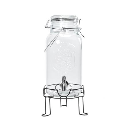 ขวดโหลแก้วมีก๊อกฝาสปริง KECH 3.8 ลิตร_1