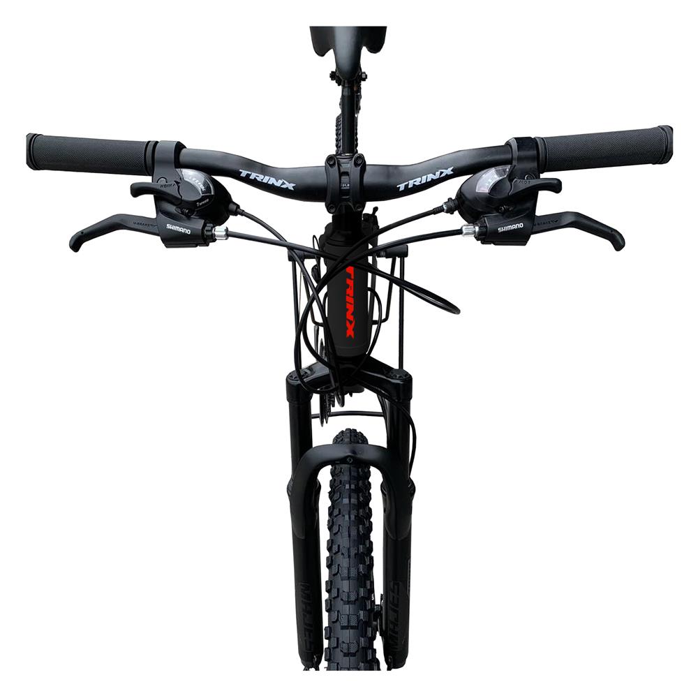 จักรยานเสือภูเขา TRINX M088E 27.5 นิ้ว สีดำด้าน/แดง