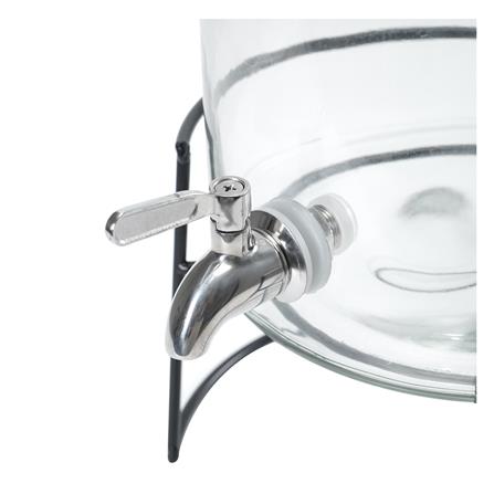 ขวดโหลแก้วมีก๊อกฝาดึง KECH JET IRON RACK 5.5 ลิตร_2