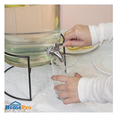 ขวดโหลแก้วมีก๊อกฝาดึง KECH JET IRON RACK 5.5 ลิตร_5