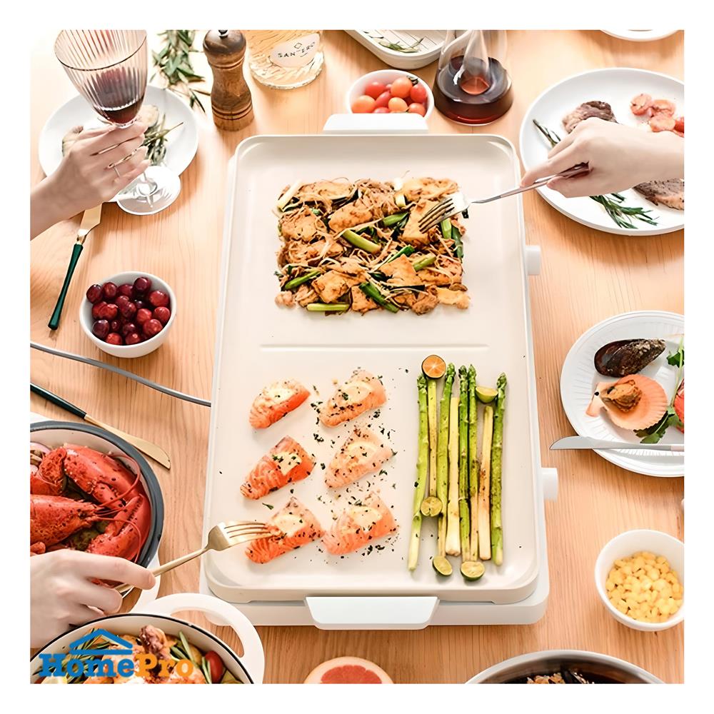 ชุดเตาแม่เหล็กไฟฟ้า HAFELE 495.06.148 สีครีม