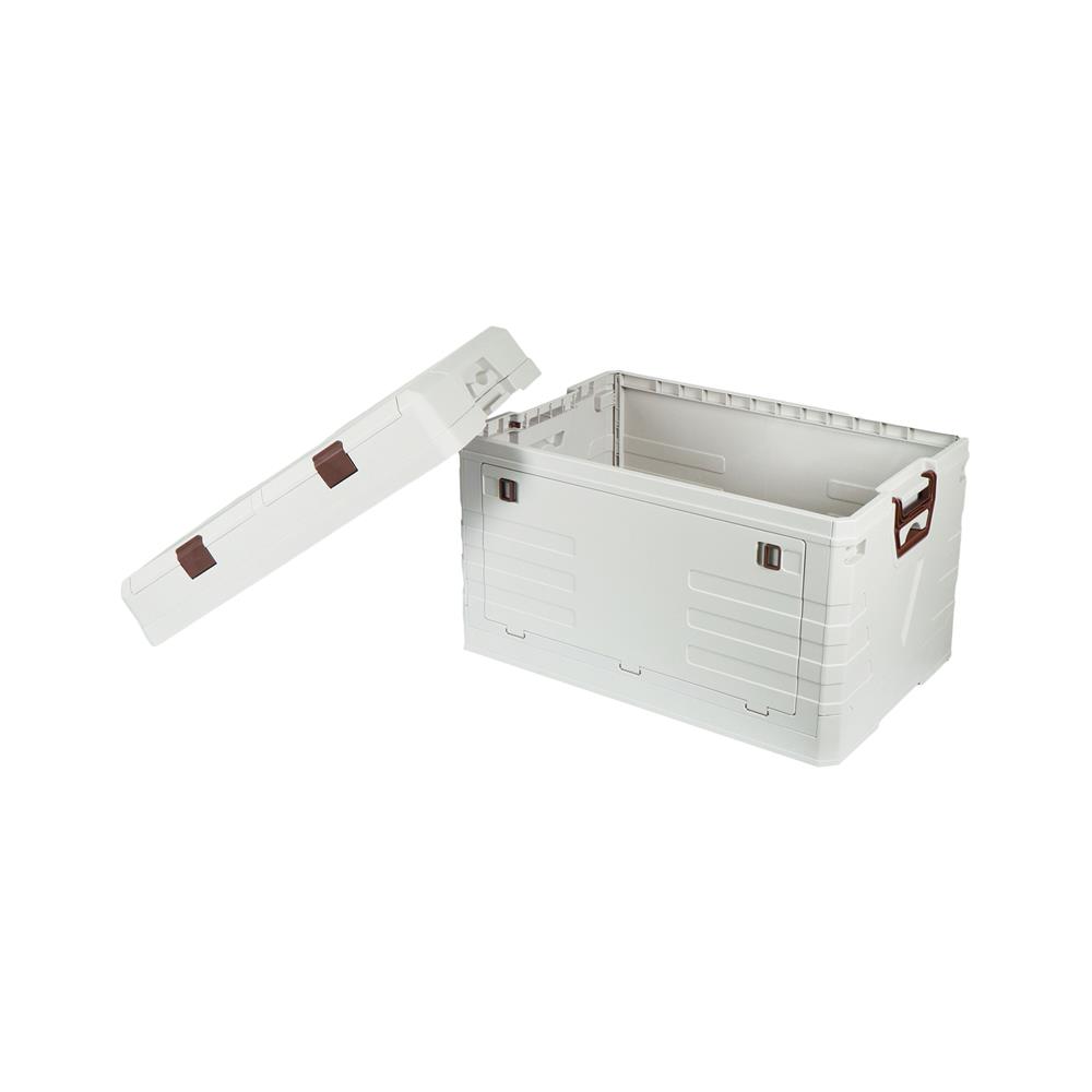 กล่องเก็บของพับได้ STACKO GLAM-C SIZE L 58X39X40 ซม. สีครีม