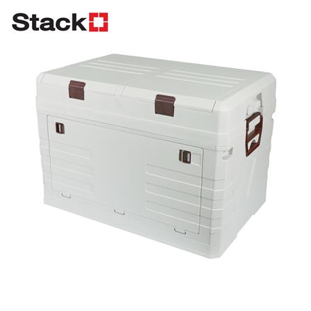 กล่องเก็บของพับได้ STACKO GLAM-C SIZE L 58X39X40 ซม. สีครีม_1