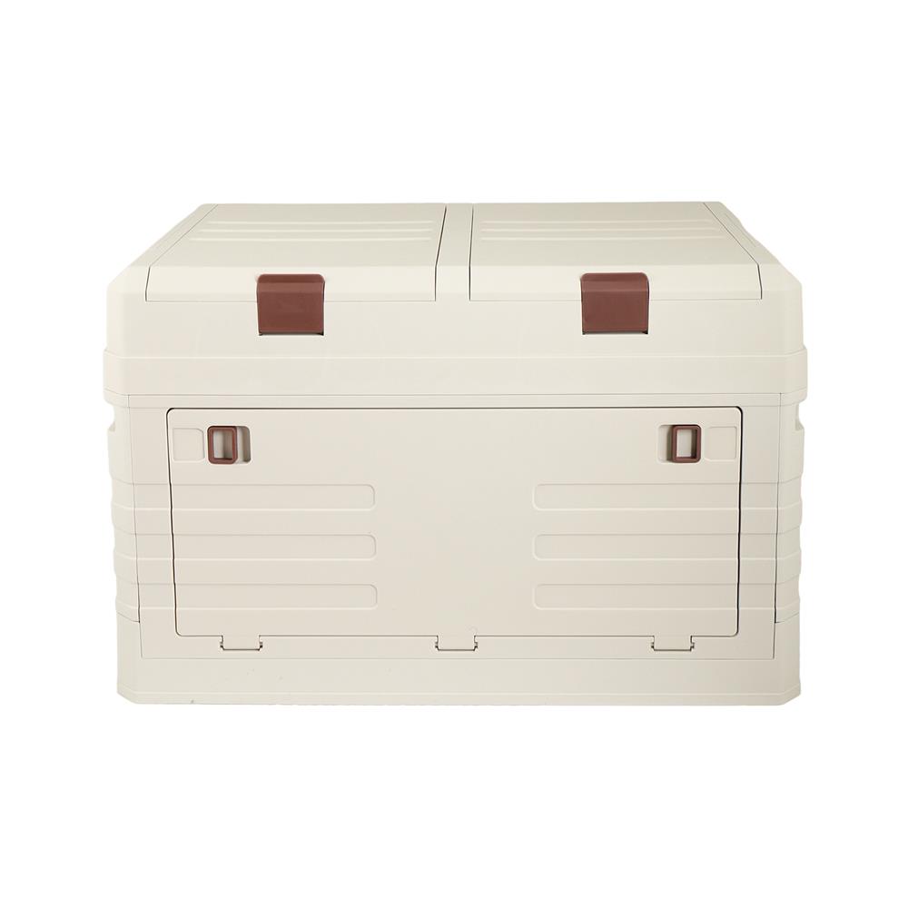 กล่องเก็บของพับได้ STACKO GLAM-C SIZE M 53X35X36 ซม. สีครีม