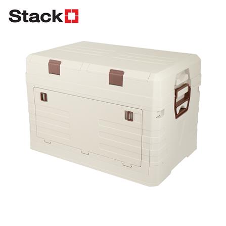 กล่องเก็บของพับได้ STACKO GLAM-C SIZE M 53X35X36 ซม. สีครีม_0