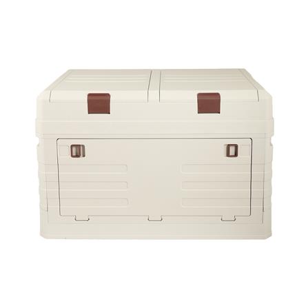 กล่องเก็บของพับได้ STACKO GLAM-C SIZE M 53X35X36 ซม. สีครีม_2