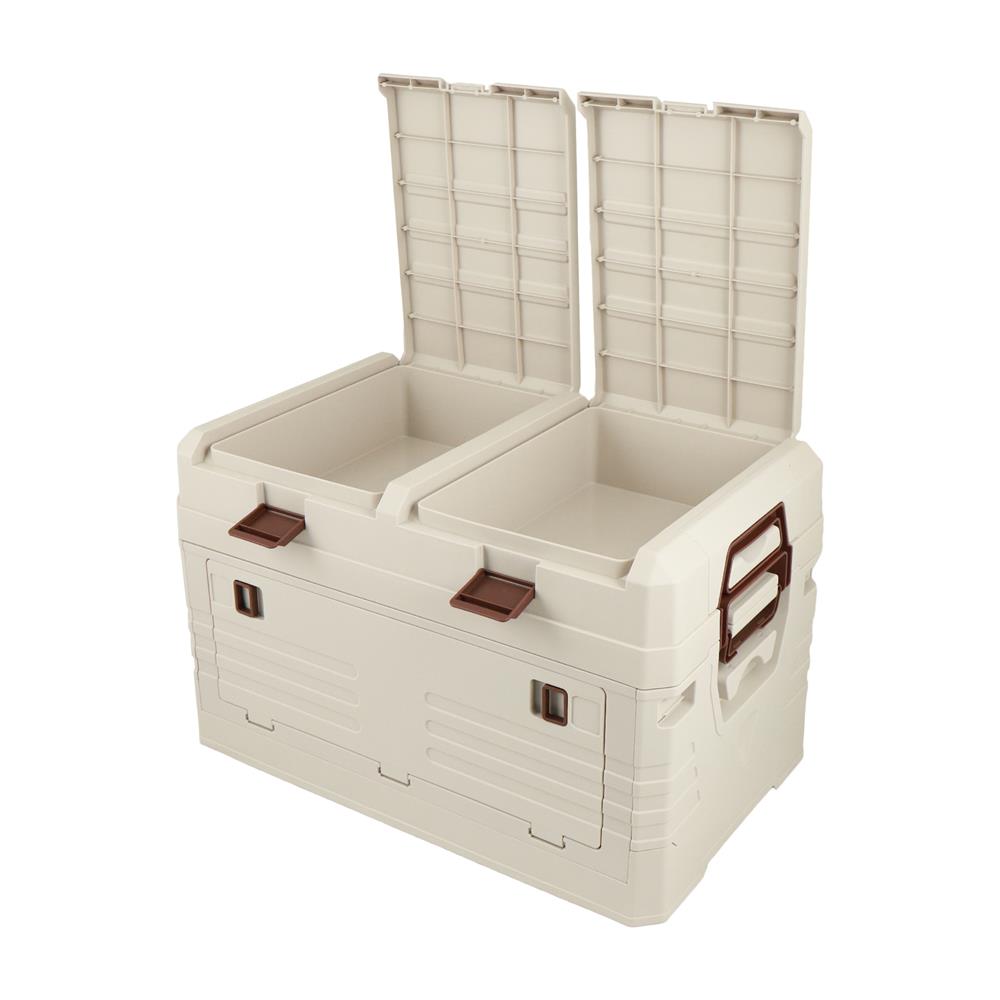 กล่องเก็บของพับได้ STACKO GLAM-C SIZE S 47.5X29.5X30.5 ซม. สีครีม