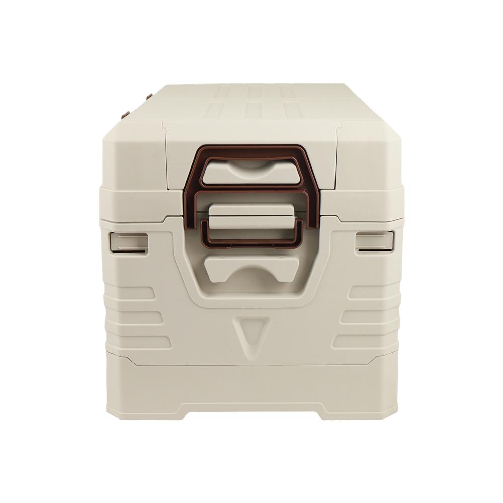 กล่องเก็บของพับได้ STACKO GLAM-C SIZE S 47.5X29.5X30.5 ซม. สีครีม