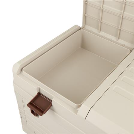 กล่องเก็บของพับได้ STACKO GLAM-C SIZE S 47.5X29.5X30.5 ซม. สีครีม_7