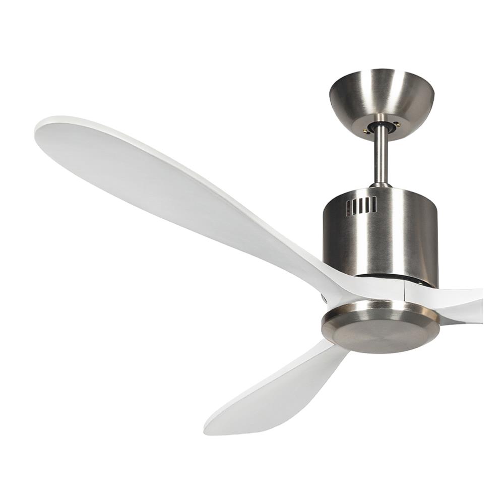 พัดลมไม่มีโคมไฟ CARINI MOONSTAR-26 52 นิ้ว สีขาว/เงิน