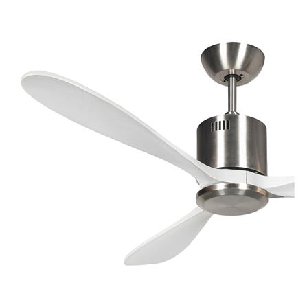 พัดลมไม่มีโคมไฟ CARINI MOONSTAR-26 52 นิ้ว สีขาว/เงิน_1