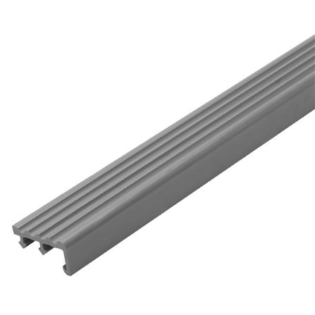 จมูกบันได PVC PPSI SN 452412 สีเทาแก่ 2.4 ม._0