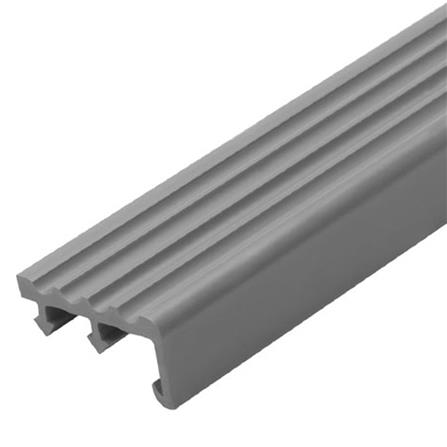 จมูกบันได PVC PPSI SN 452412 สีเทาแก่ 2.4 ม._1