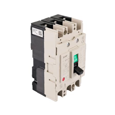 เซอร์กิตเบรกเกอร์ 3 โพล 3 เฟส MITSUBISHI NF63HV 50 แอมป์ 10 KA 380 โวลต์_1