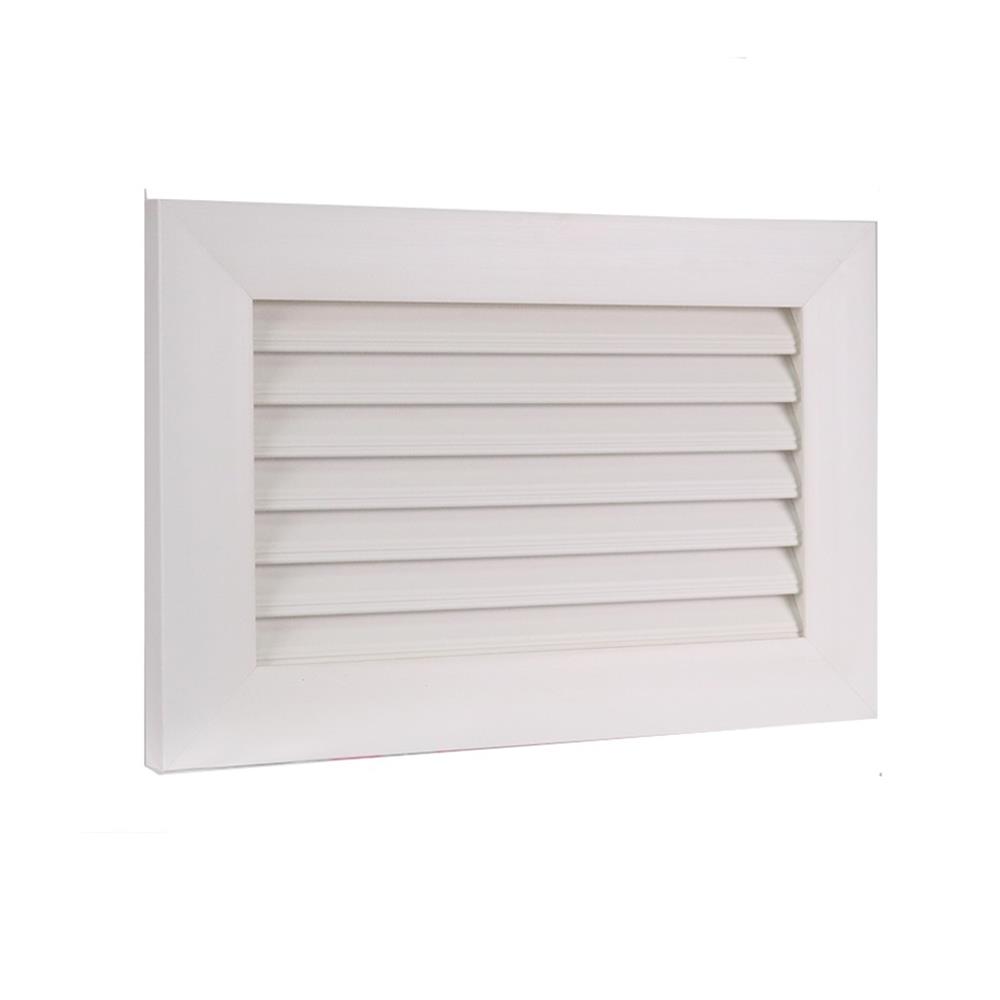 ช่องระบายอากาศแนวนอน WT 60x40 ซม. สีขาว