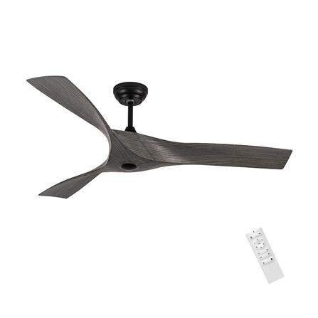 พัดลมไม่มีโคมไฟ CARINI DENO-48 GY 52 นิ้ว สีเทา/ดำ