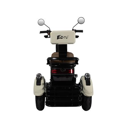 สกู๊ตเตอร์ไฟฟ้า 3 ล้อ EM EM8 สีครีม_5