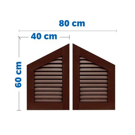 จั่วช่องลม WT IV-01 80x60 ซม. สีโอ๊ค_0