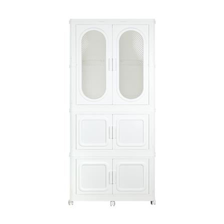 ตู้เสื้อผ้า 3 ชั้น STACKO GRACE 84X52.8X188.6 ซม. สีขาว_2