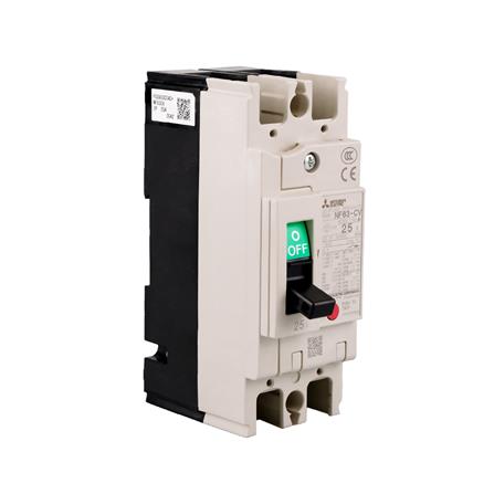 เซอร์กิตเบรกเกอร์ 2 โพล 1 เฟส MITSUBISHI NF63CV 25 แอมป์ 7.5 KA 230 โวลต์_1