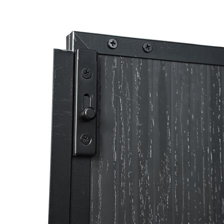 ตู้เก็บของกลางแจ้ง SPRING MA SHU 142X115 ซม. สีเทา/ดำ_7