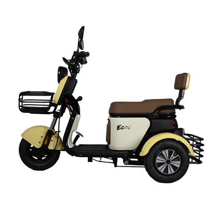 สกู๊ตเตอร์ไฟฟ้า 3 ล้อ EM EM8 สีเหลือง_1