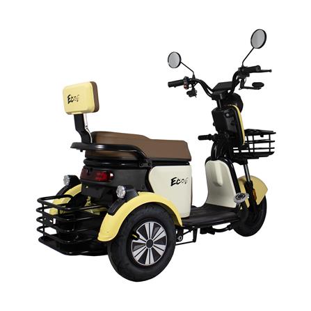 สกู๊ตเตอร์ไฟฟ้า 3 ล้อ EM EM8 สีเหลือง_7