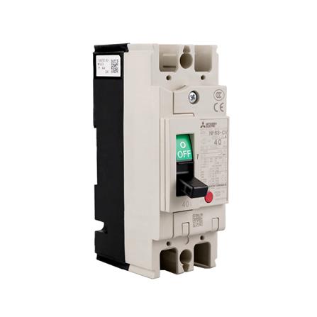 เซอร์กิตเบรกเกอร์ 2 โพล 1 เฟส MITSUBISHI NF63CV 40 แอมป์ 7.5 KA 230 โวลต์_1