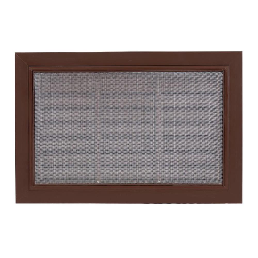 ช่องระบายอากาศแนวนอน WT 60x40 ซม. สีโอ๊ค