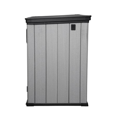 ตู้เก็บของกลางแจ้ง SPRING MA SHU 140X84 ซม. สีเทา/ดำ_5